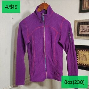 Eddie Bauer Purple Fleece Jacket